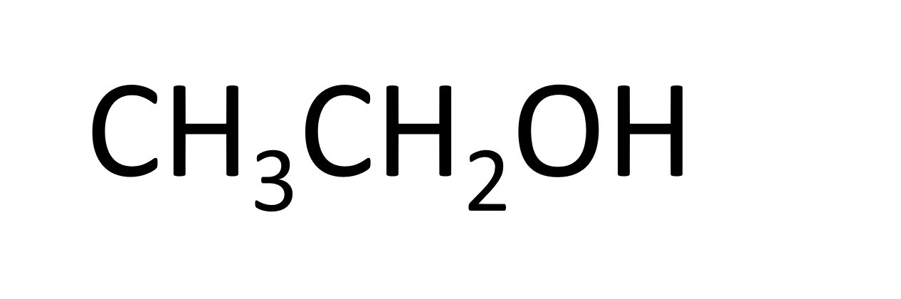 structural formula for ethanol
