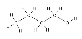 butanol structural formula