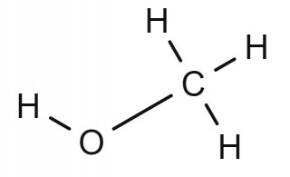 methanol structural formula